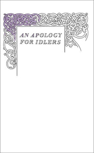 An Apology for Idlers by Robert Louis Stevenson (Penguin Great Ideas)