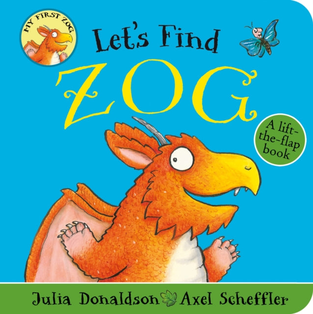 Let's Find Zog by Julia Donaldson (board book)